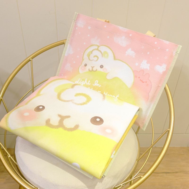 Sunny Bag x 緹拉兔 野餐墊-月亮緹拉兔 - 野餐墊 - 其他材質 黃色