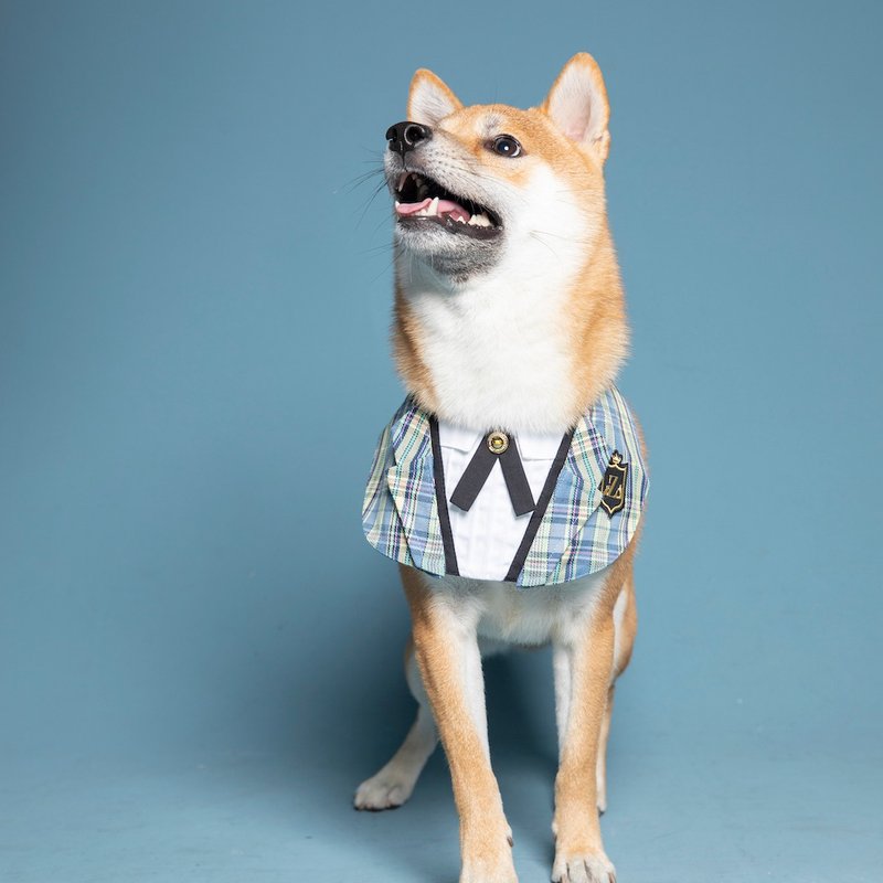 【ZAZAZOO】Superstar Red Carpet Suit_Sky Blue_Pet Fashion Clothing - ชุดสัตว์เลี้ยง - ผ้าฝ้าย/ผ้าลินิน หลากหลายสี