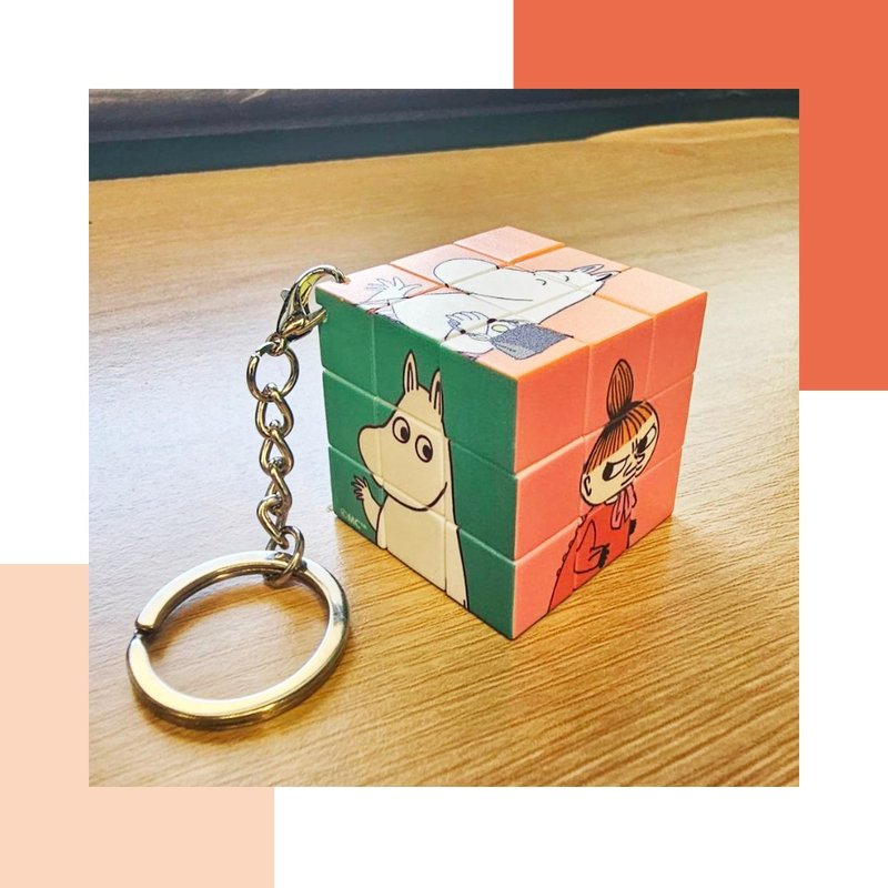 MOOMIN Authorized | Magic Cube Keychain - Keychains - Resin 