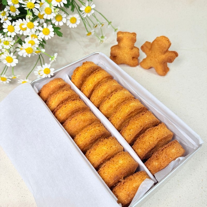 法國主廚手工製作-正統布列塔尼酥餅 鐵盒餅乾禮盒 16入/ 中秋 - 蛋糕/甜點 - 其他材質 