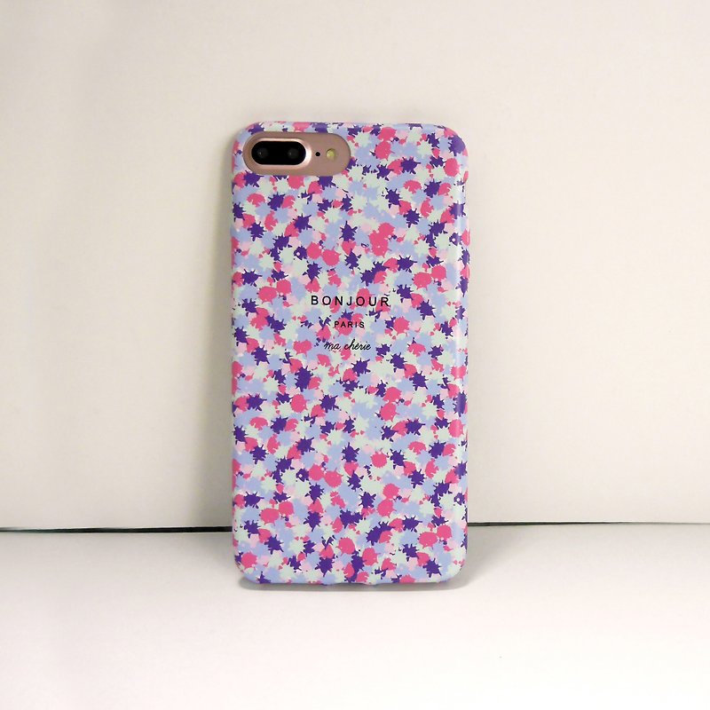 Pastel blue-violet phone case - เคส/ซองมือถือ - ซิลิคอน สีม่วง