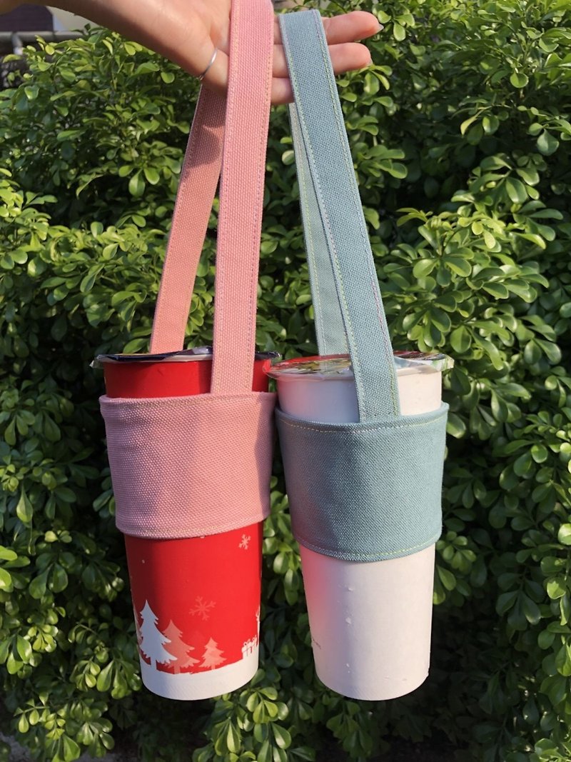 Hand made eco-friendly beverage bag C - Beverage Holders & Bags - Other Materials Multicolor