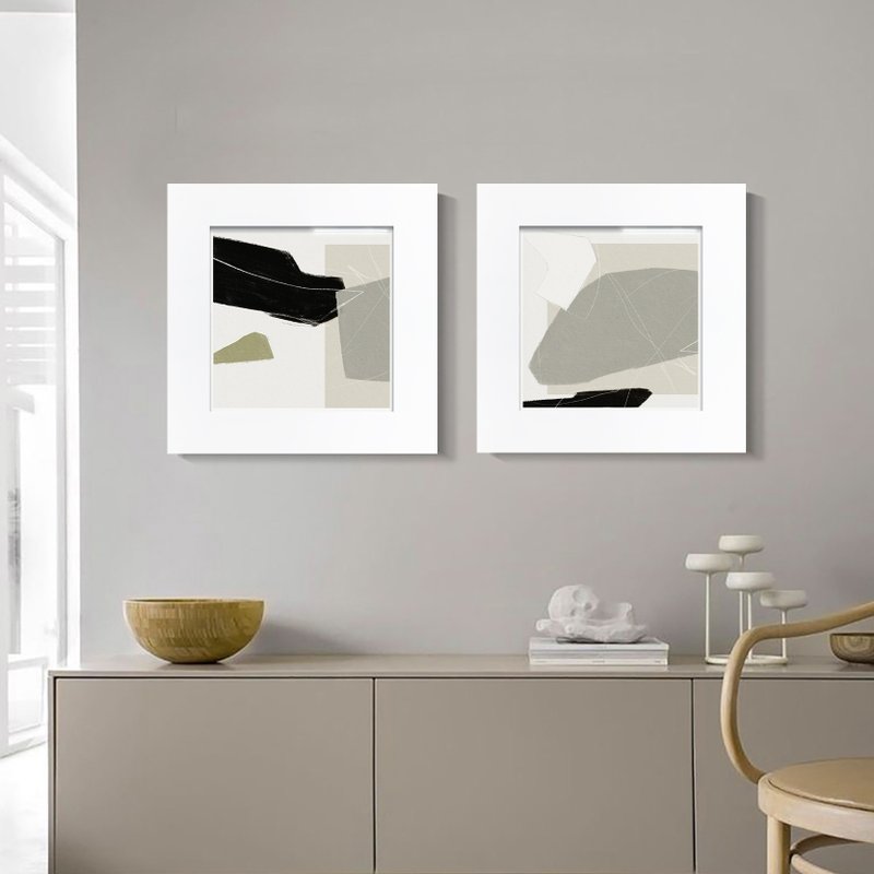 漫遊 | 藝術微噴 | 掛畫 - 相框/畫框 - 木頭 