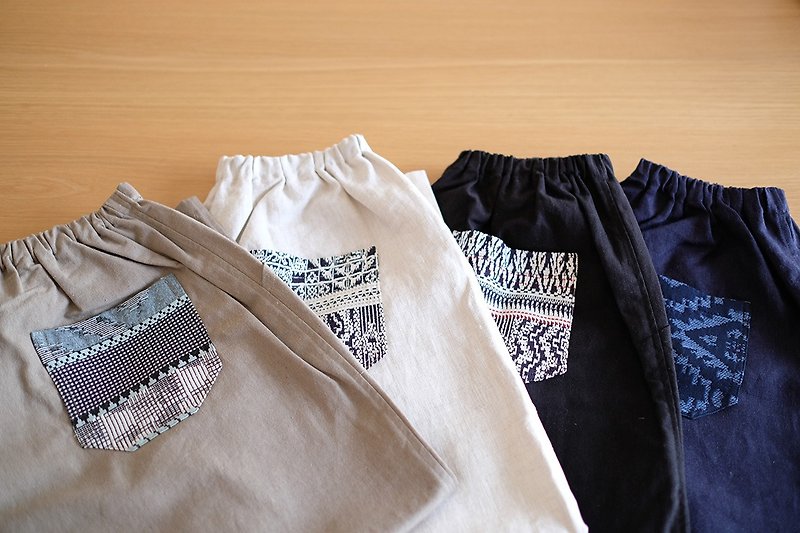 Japan Linen cotton pants flying squirrel - Women's Pants - Cotton & Hemp 