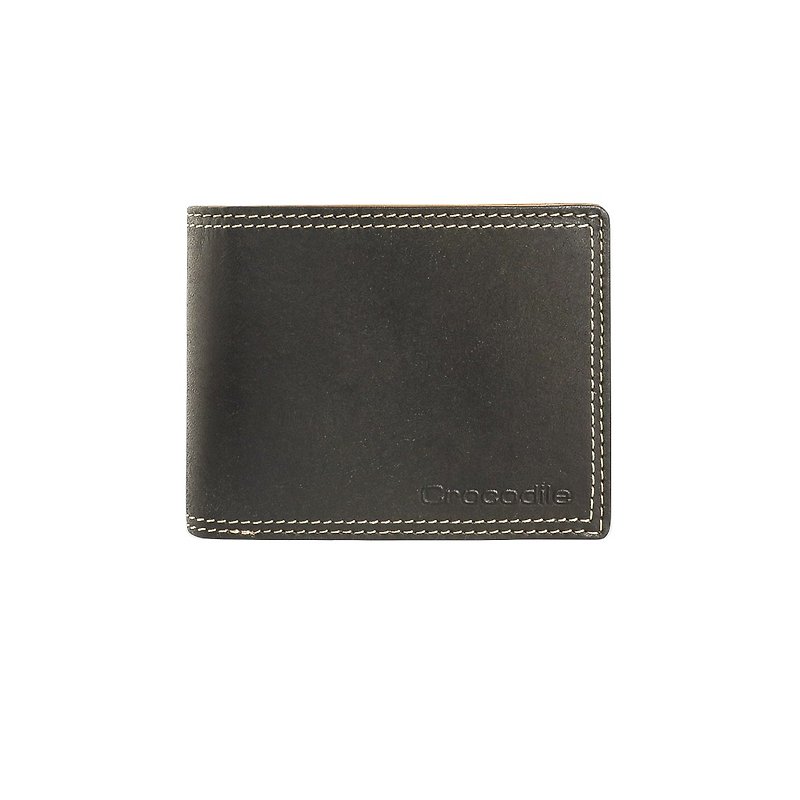 [Valentine's Day Gift/24H Shipping] Wallet/Buckle Coin Clip 11 Cards Vegetable Tanned Leather for Men and Women - กระเป๋าสตางค์ - หนังแท้ สีเขียว