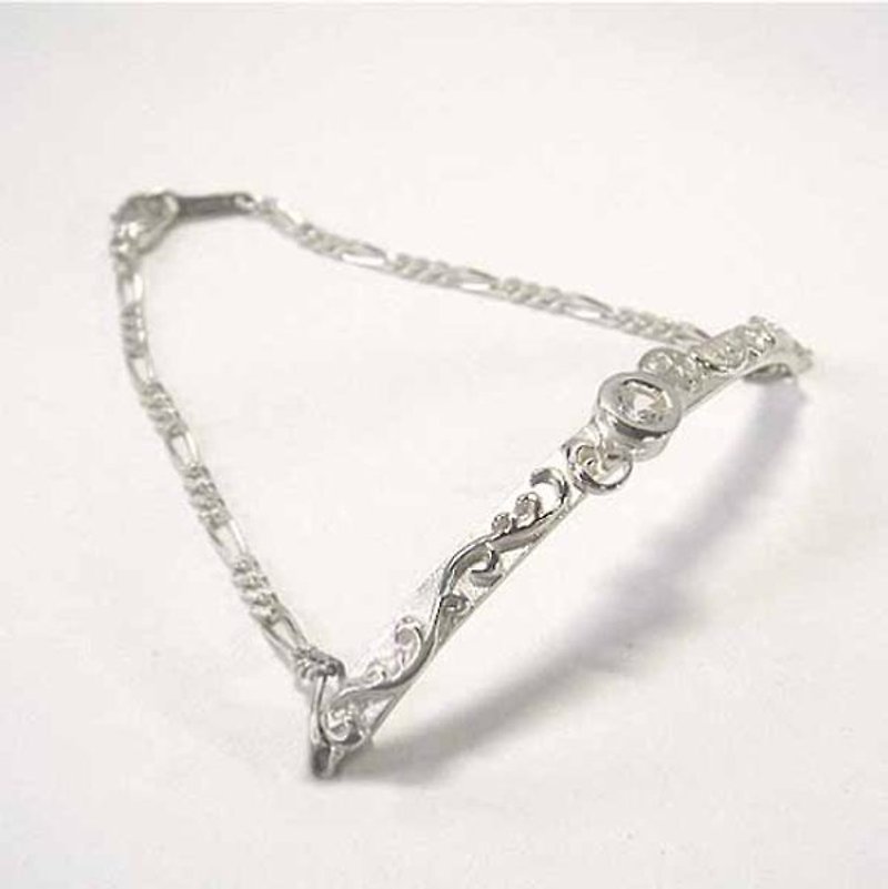 Slender arabesque bracelet - Bracelets - Other Metals Silver