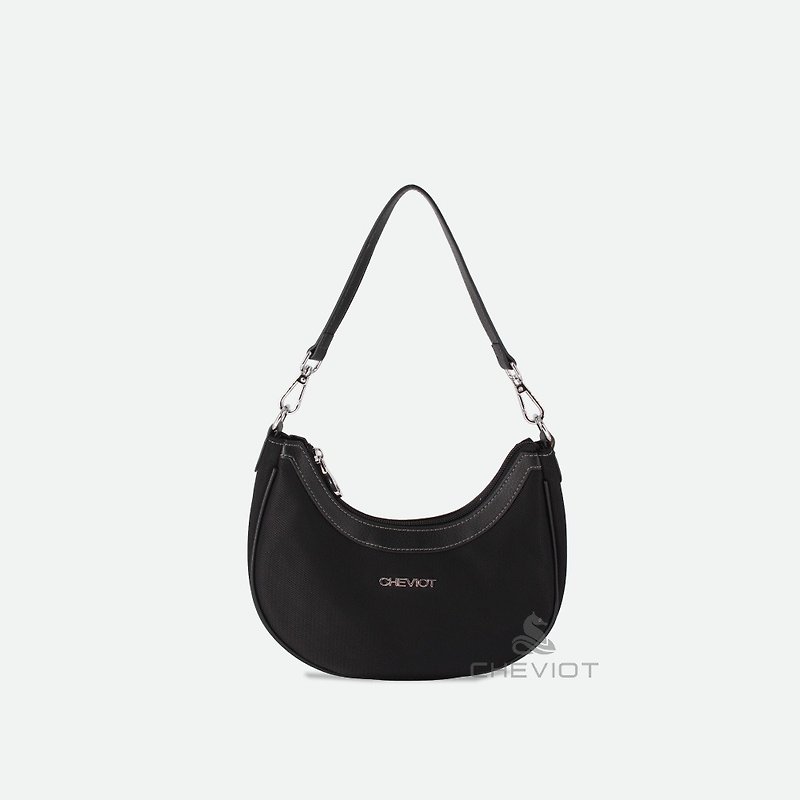 [Fast Shipping] [CHEVIOT] Jazz Diva Series Side Backpack-19127 - Messenger Bags & Sling Bags - Nylon Black