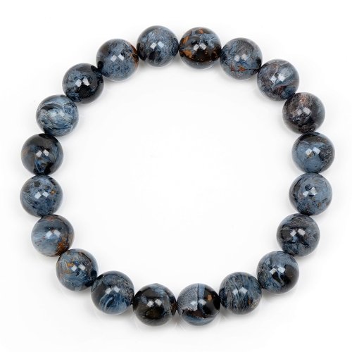 正佳珠寶 Gemsrich Jewelry 【正佳珠寶】彼得石 油畫藍 9.4-9.8mm 彼得石手珠