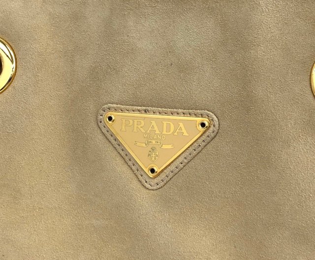 日本直送 名牌中古包 】PRADA プラダ ショルダーバッグ ベージュ