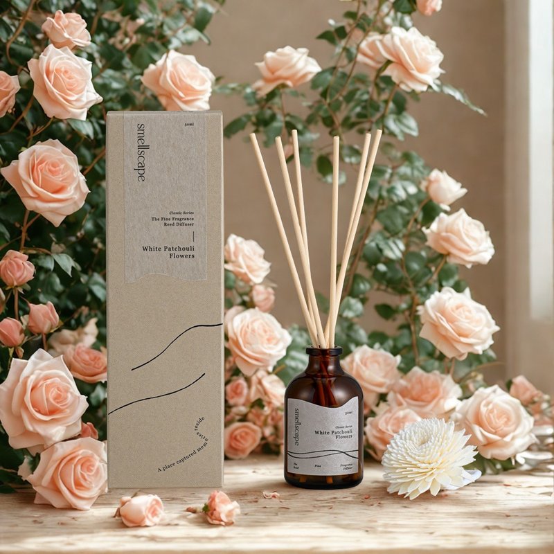 【聖誕禮物】經典玫瑰香氣 手工香氛擴香瓶【馥郁玫瑰】 - 香氛/精油/擴香 - 精油 