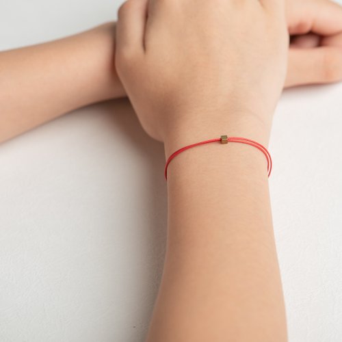 シャーリーンシルクブレスレット| /-スターリングシルバー