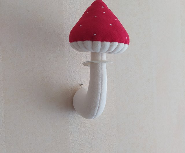 きのこベニテングタケ壁掛け装飾 きのこ装飾 森 ショップ Sweethome ウォールデコ 壁紙 Pinkoi