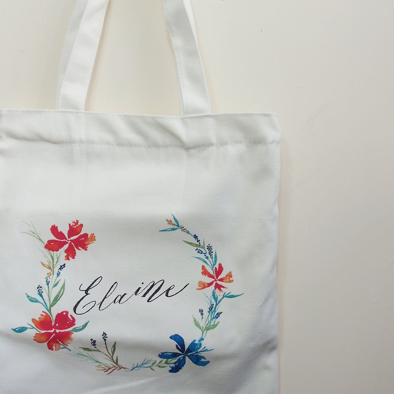 Customized tote bag  - Messenger Bags & Sling Bags - Cotton & Hemp Multicolor