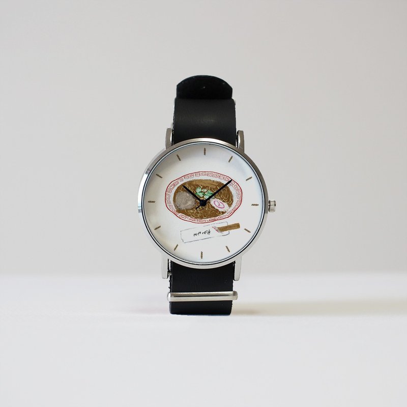 Ramen watch - นาฬิกาผู้หญิง - โลหะ สีนำ้ตาล