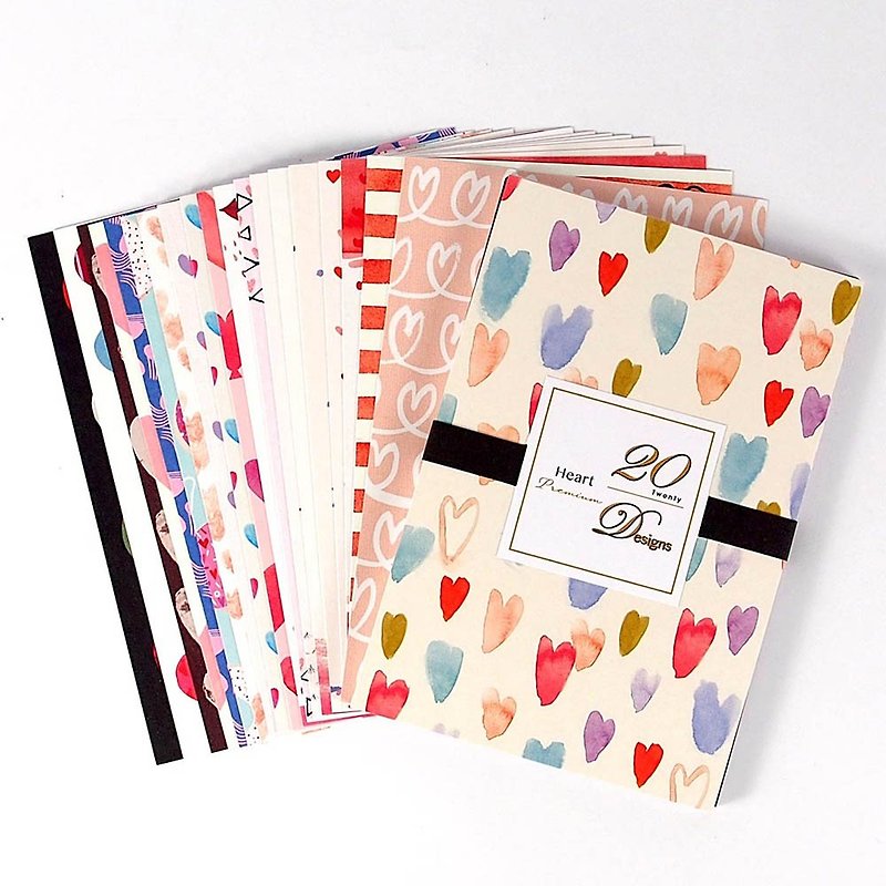 Heart-to-heart postcard 20pcs【Hallmark-Postcard】 - Cards & Postcards - Paper Multicolor