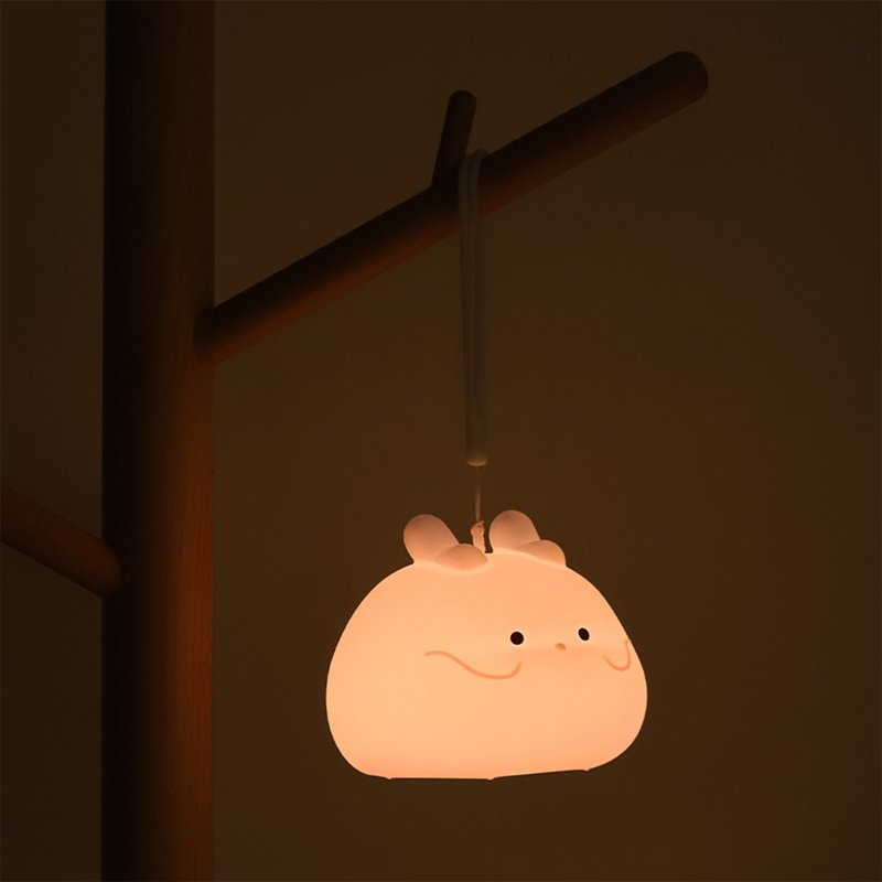 BABY DRAGON NIGHT LAMP - โคมไฟ - ซิลิคอน ขาว