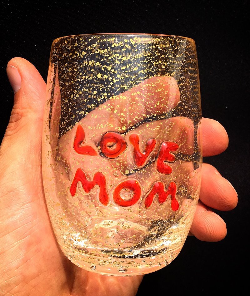 LOVE MOM Glass - แก้ว - แก้ว สีทอง