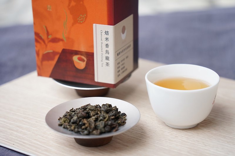 【Yiliang Tea House】Roasted Rice Fragrant Oolong Tea│Light Roasted│Longan Roasted with Charcoal - Tea - Other Materials 