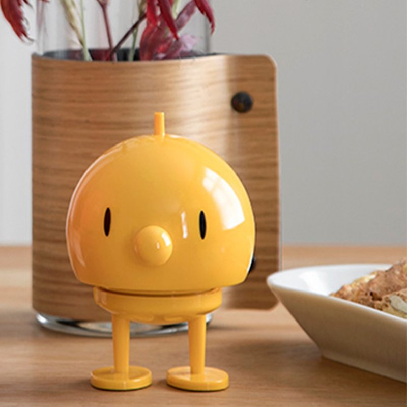 【哈特寶】Hoptimist Bumble S 丹麥微笑彈簧公仔-黃 - 公仔/玩偶 - 其他材質 黃色