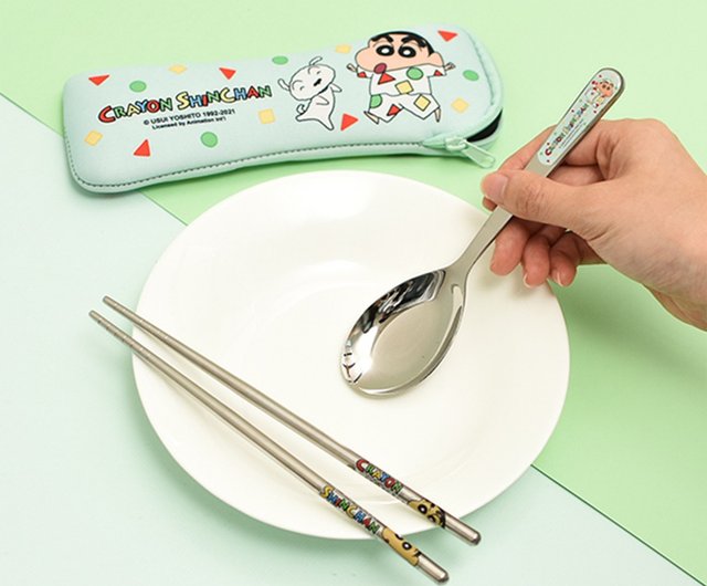 クレヨンしんちゃん カトラリーセット - ショップ HOOK-SHOP