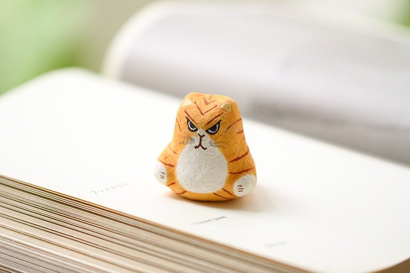 Orange cat ∣ handmade paper cat - Fragrances - Paper 