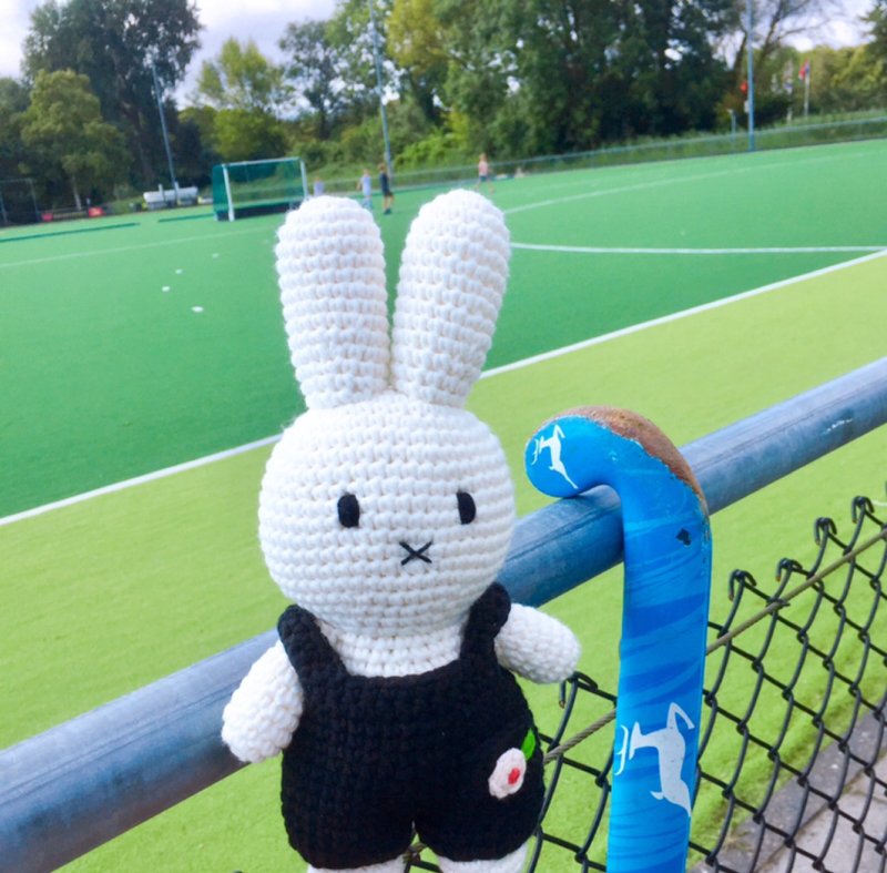 Just Dutch | Miffy handmade and her rijksmuseum overall - ตุ๊กตา - ผ้าฝ้าย/ผ้าลินิน สีดำ