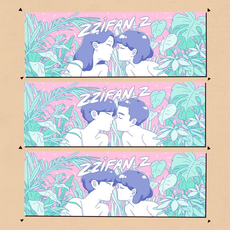 ლ  親親 海 報  ლ - 卡片/明信片 - 紙 