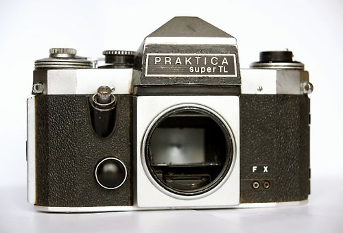 Russian photo Praktica super TL film SLR body M42 mount 35mm GDR Germany