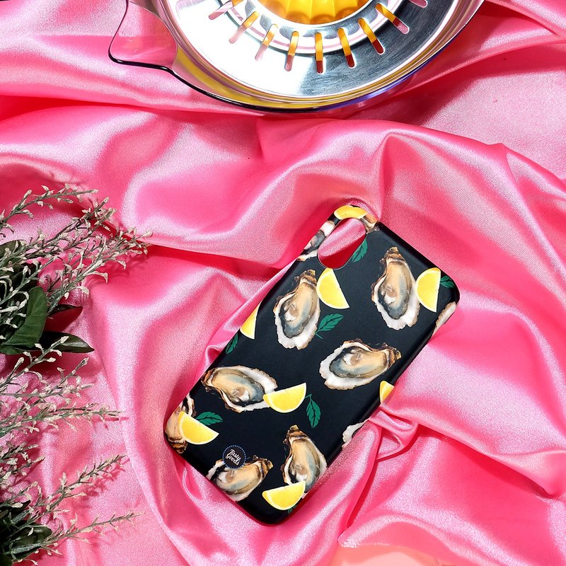 iPhone Case Cover 7 8 plus 10 11 Pro Max X XR i8 + ix S10 Note 10 P30 Pro Oyster - 手機殼/手機套 - 塑膠 黑色