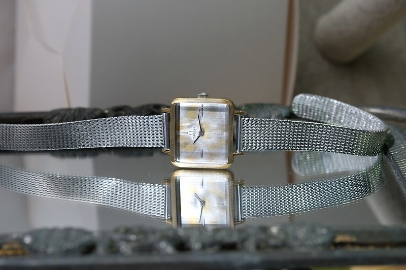 Omega De Ville 70s vintage Omega women's watch Swiss old vintage bracelet - นาฬิกาผู้หญิง - โลหะ สีทอง