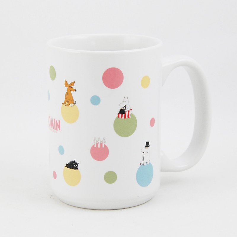 Moomin Moomin authorization - Milk: [Rainbow Bubble] - Mugs - Porcelain Multicolor