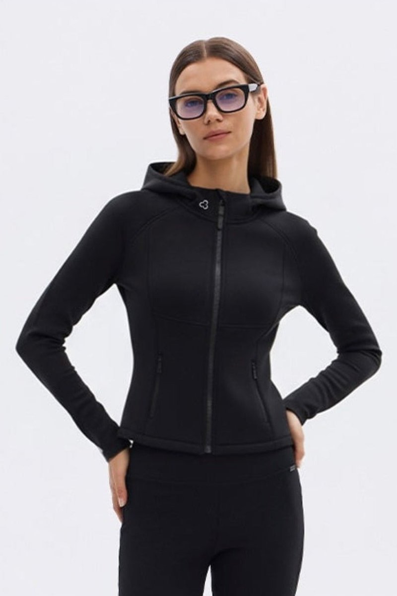 Yannie Jacket - 女大衣/外套 - 棉．麻 灰色