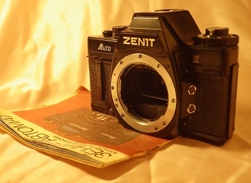 geokubanoid KMZ ZENIT-AUTOMAT 35 毫米膠卷單眼相機帶賓得 K 鏡頭卡口俄羅斯