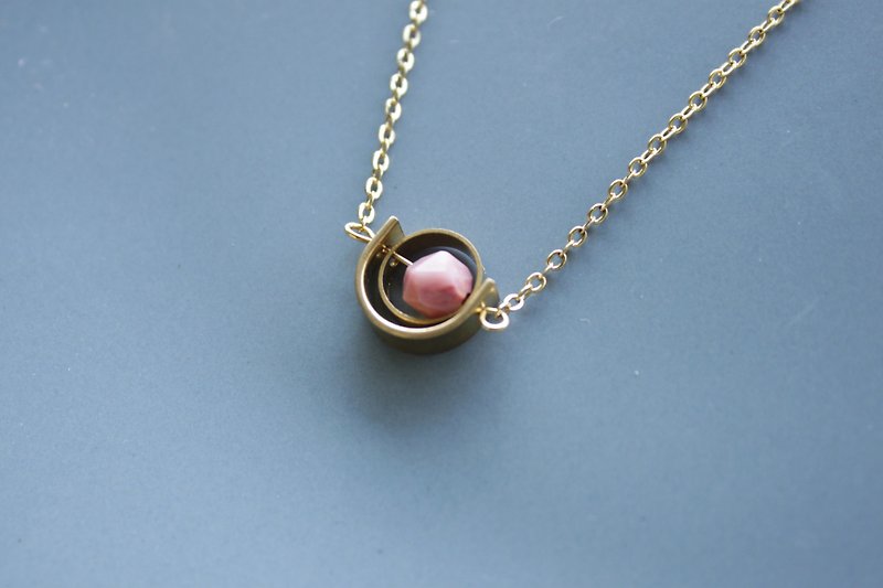 | Rotary | Necklace - Powder - Necklaces - Other Metals Pink