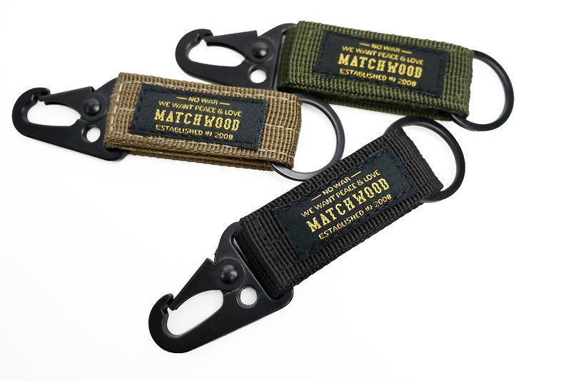 軍規鑰匙圈 Matchwood military key holder 多功能鑰匙圈 - 鑰匙圈/鎖匙扣 - 其他金屬 黑色