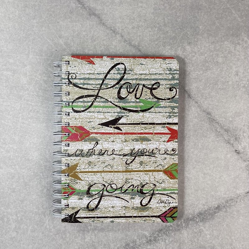 Lang, USA-Where You Love to Go-Illustrator Loop Notebook. - Notebooks & Journals - Paper 