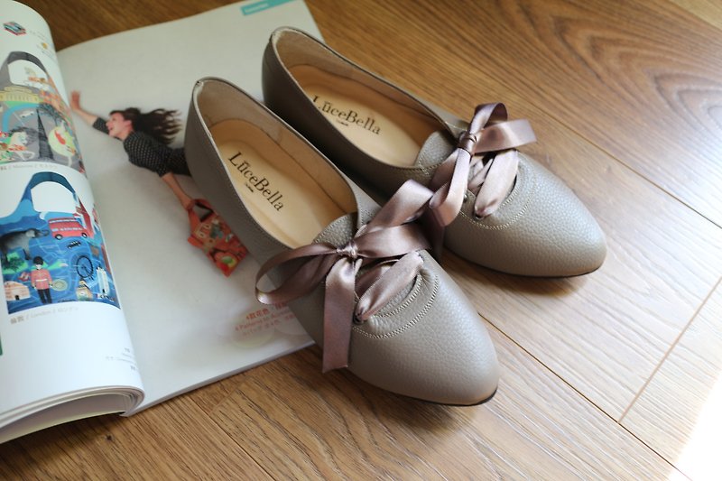 [Double-faced girl] 2 wearing college oxford shoes _ cocoa - Women's Oxford Shoes - Genuine Leather Brown