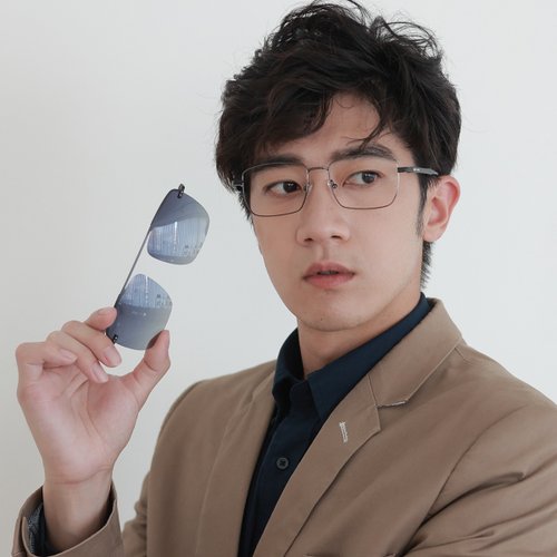 EYEJINg愛鏡 TR 雙槓磁吸式太陽套鏡×FROMEYES 高折射濾藍光眼鏡