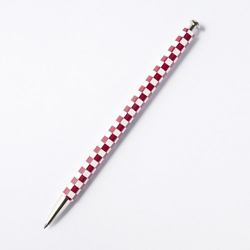 kitaboshi-pencil 大人的鉛筆 和流 市松 臙脂