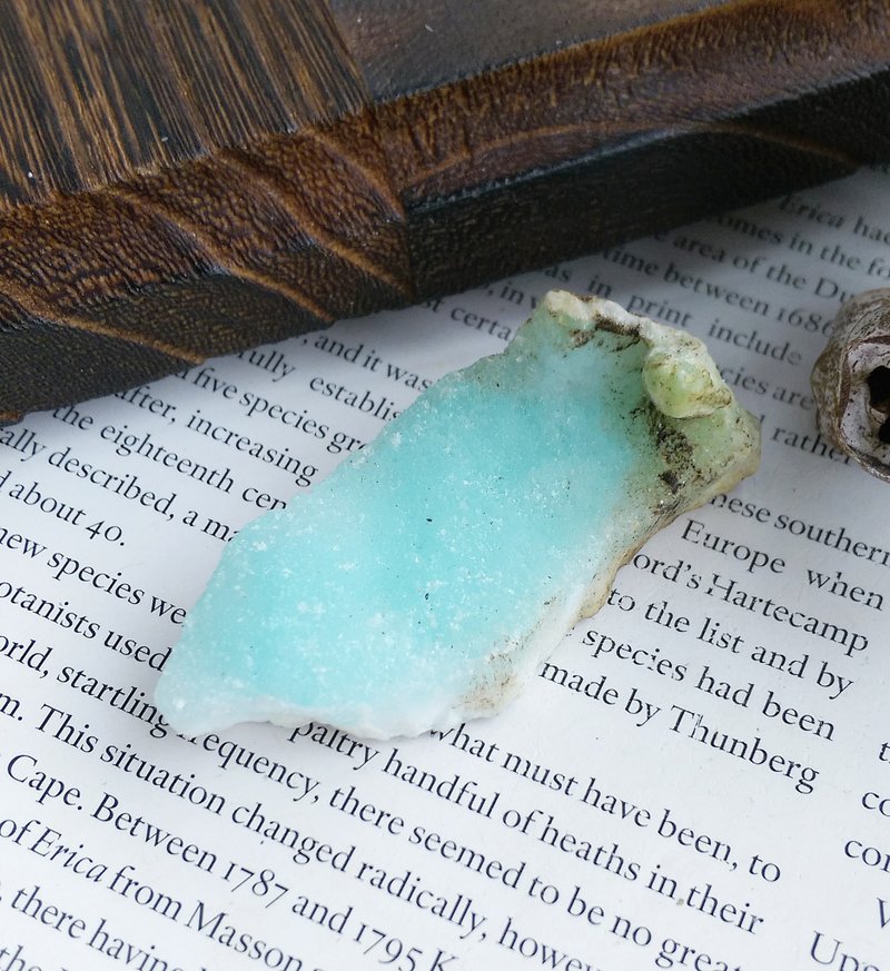 Blue Aragonite 雲南產地  藍文石 藍霰石 天然礦石 原礦 - 擺飾/家飾品 - 其他材質 