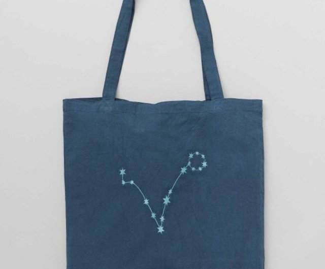 好評予約販売】12星座が収納できる刺繍トートショッピングバッグ