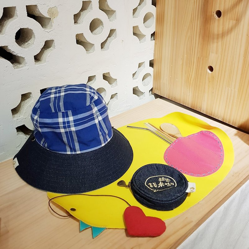 Goody Bag-野游福袋 - หมวก - ผ้าฝ้าย/ผ้าลินิน หลากหลายสี