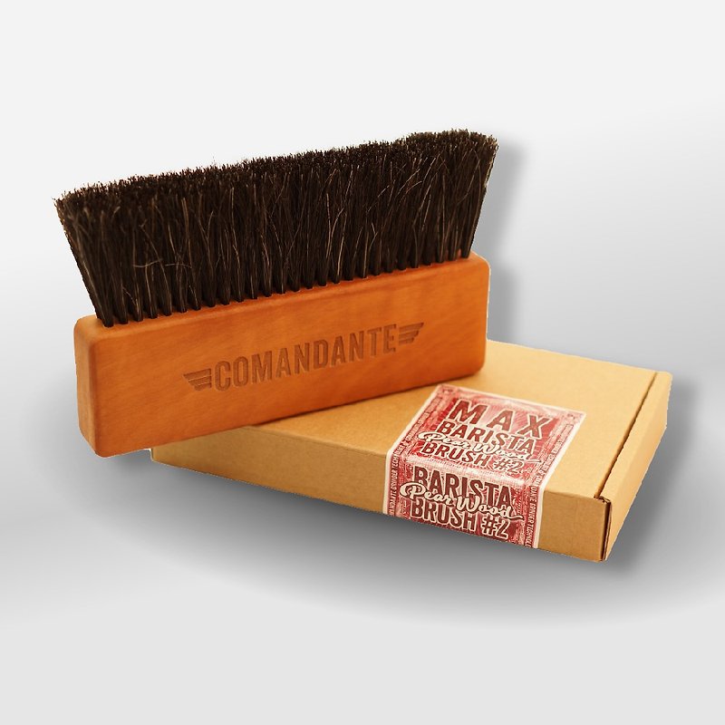 【Germany】COMANDANTE C40 No. 2 Cleaning Brush - Coffee Pots & Accessories - Stainless Steel Brown