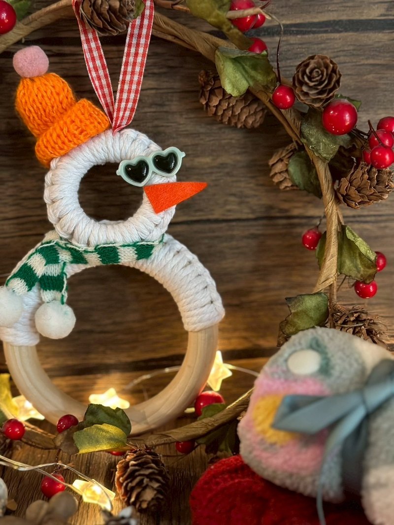 聖誕禮物擦手布-老公公/麋鹿/雪人+毛巾 - 毛巾/浴巾 - 棉．麻 