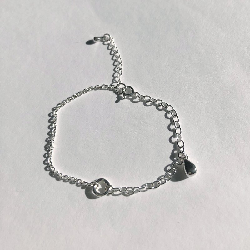 Drop bracelet 02 - Bracelets - Sterling Silver Silver