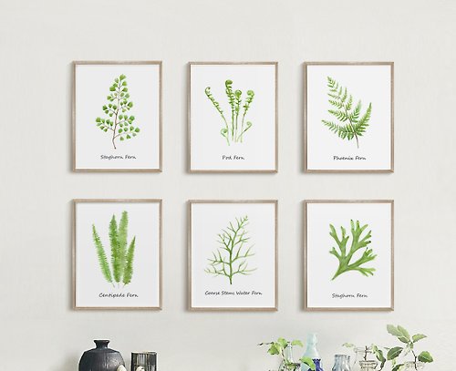 324art 植物-空間佈置-居家情景掛畫-花草生活-走廊掛畫-綠色療愈