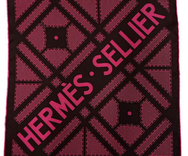 未使用◆エルメス スカーフ カレ45 プチカレ シルク ベルト柄 ミニスカーフ HERMES - HERMES エルメス スカーフ プチカレ カレ45 Clic Clac