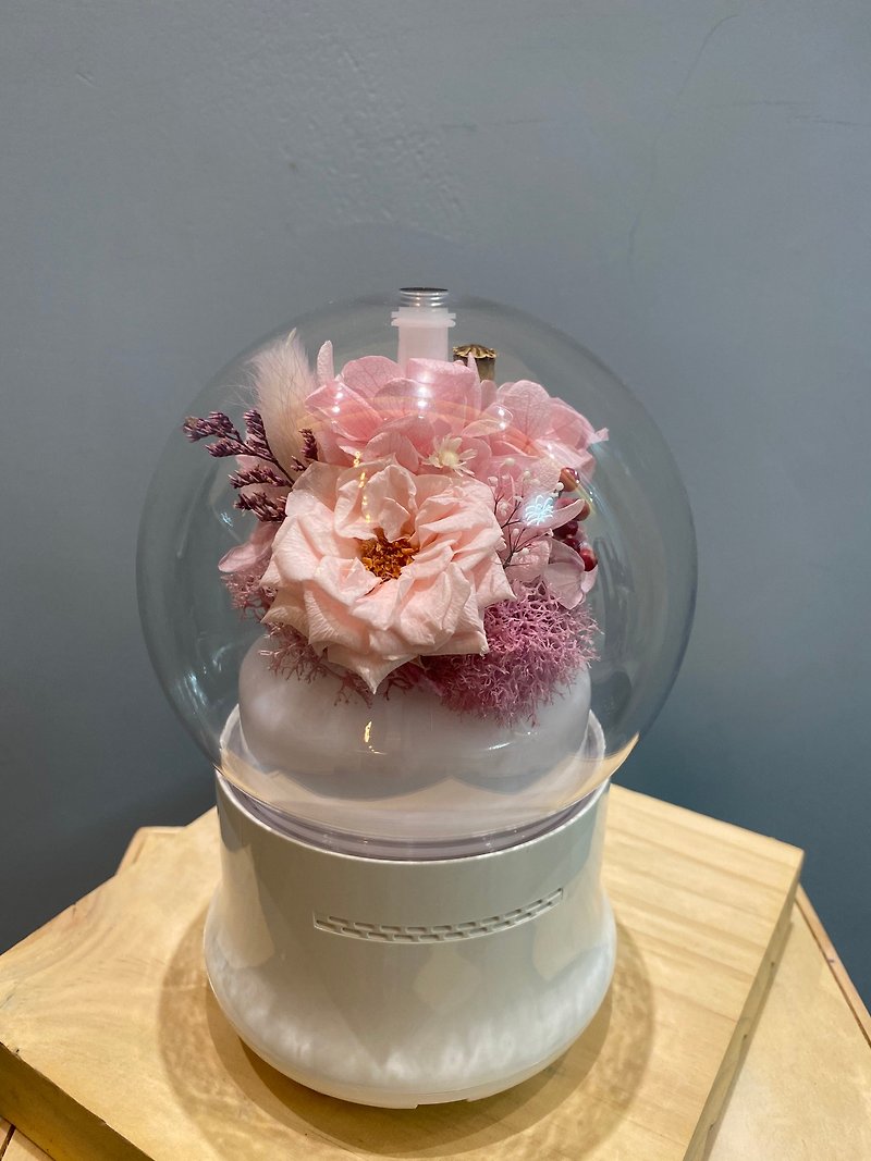 Oone_n_only Preserved Flower Humidifier Aroma Diffuser Decoration - Fragrances - Plants & Flowers 