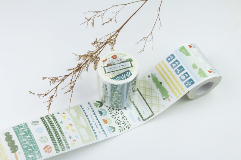 【Mood Memo】Japanese Washi by Wendy - มาสกิ้งเทป - พลาสติก หลากหลายสี