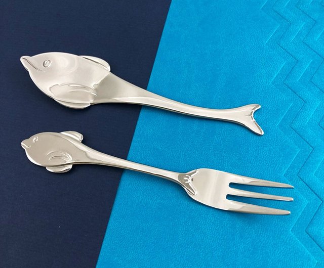 日本【SALUS 佐藤金属】海の仲間たちシリーズ - イルカ フォーク